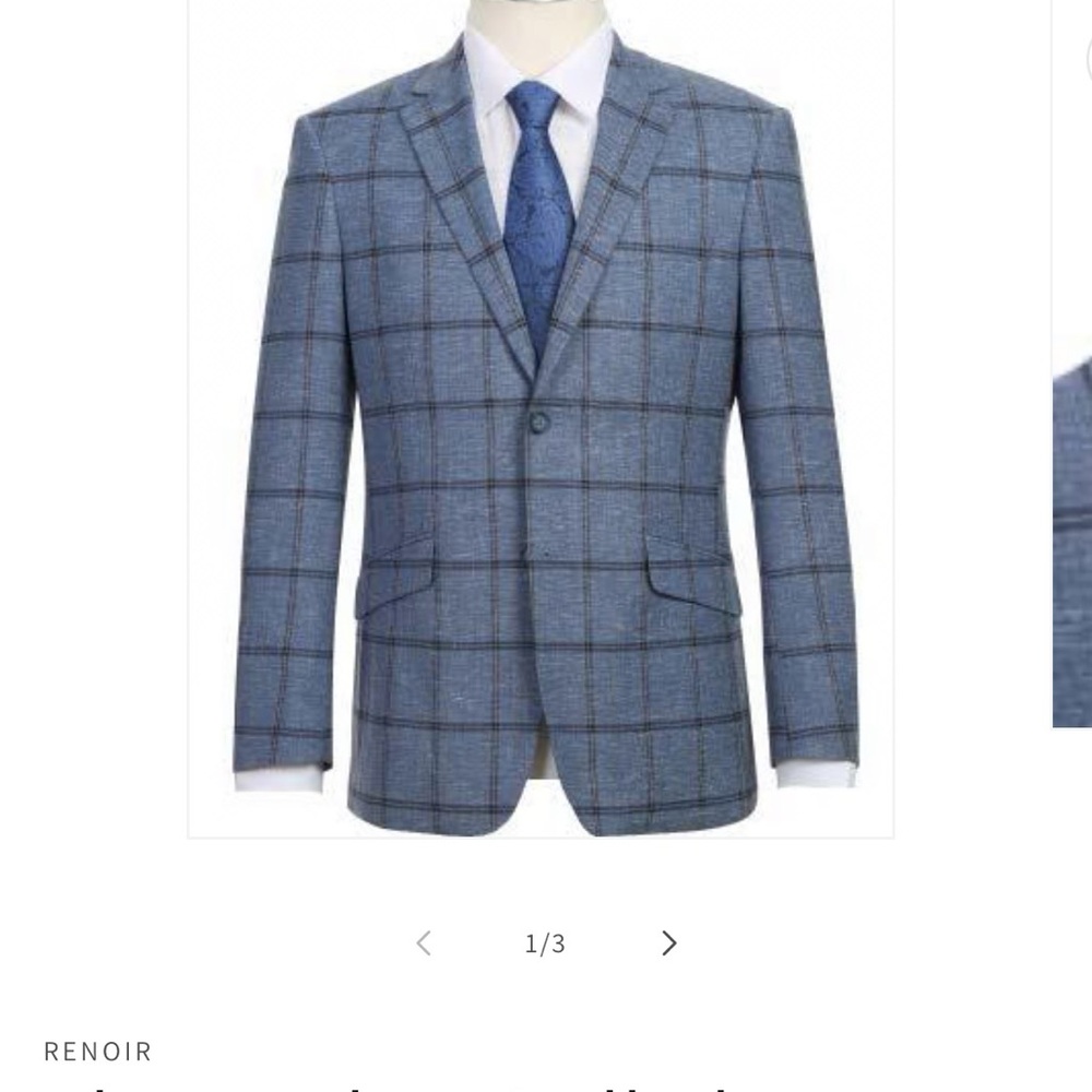 Alessandro Vitello by Renoir New Slim Fit Sport Coat